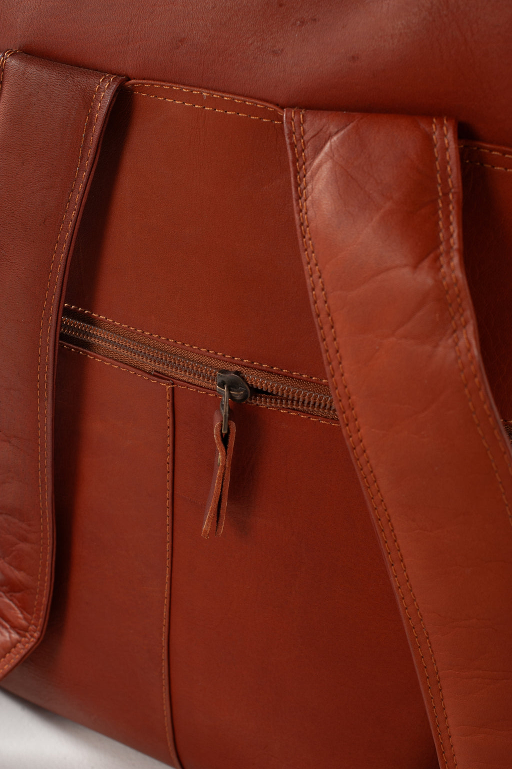 Morral cuero